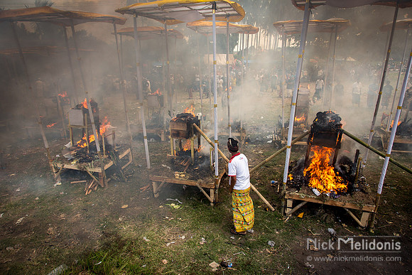 20 Cremations at village of Bangli