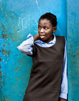 School girl Zambia