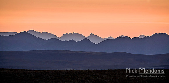 Sunset Sanbona Game Reserve