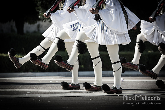Evzones Soldiers, Syntagma Square