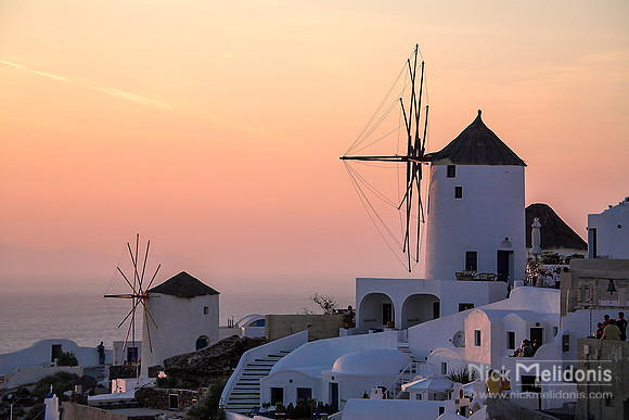 Sunset Oia Santorini