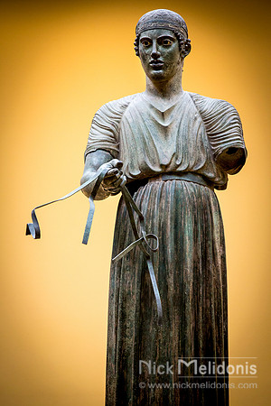 'The Charioteer' Delphi Museum