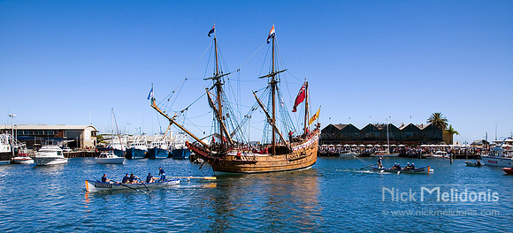 Duyfken Send-off Fremantle 2