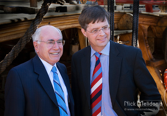 John Howard and Dutch Prime Minister