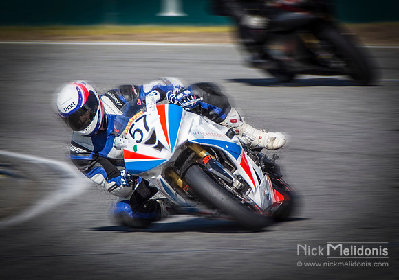 Racing at Barbagello track