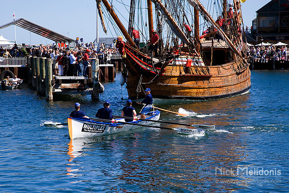 Duyfken Send-off Fremantle