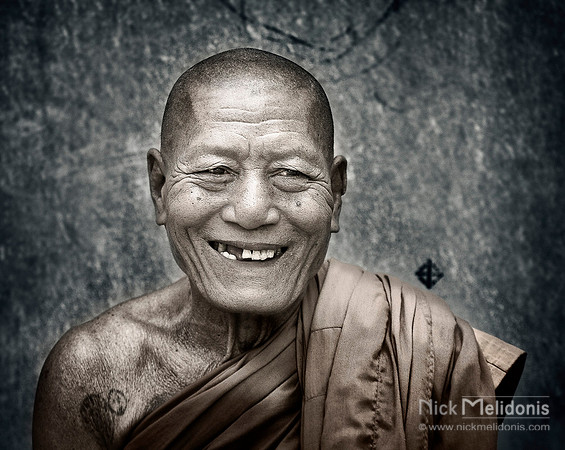 Smiling Monk