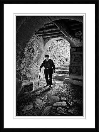 Walking in the Kastro area, Apiranthos, Naxos