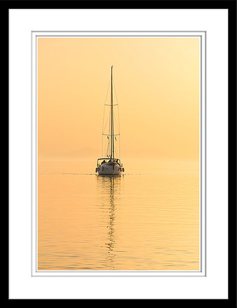 Slipping into the Harbour, Tinos