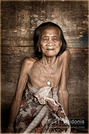 Old Woman Fishing Village