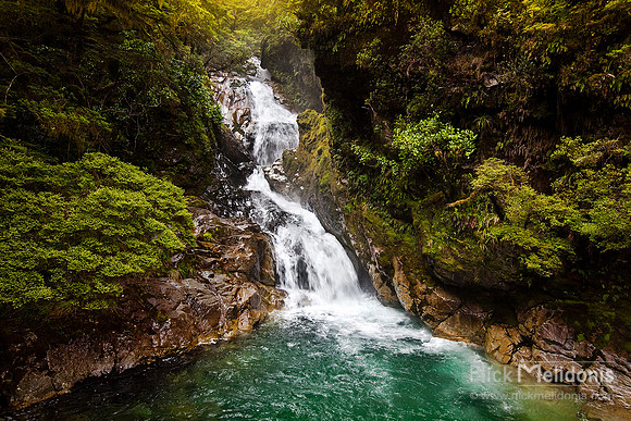 Milford Road Waterfall
