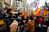 Barcelona Protest March 2