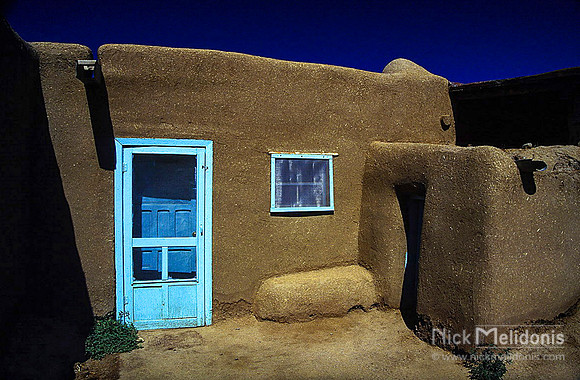 Blue Door, Taos New Mexico