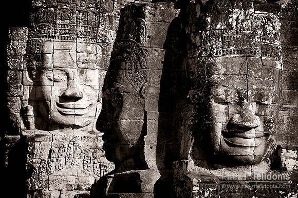 Faces at The Bayon